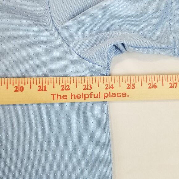 Pebble Beach Polo Shirt Mens Extra Large Dry-Luxe Performance Micro Dot Golf - Picture 8 of 10